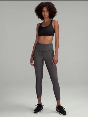 NWT Lululemon Base Pace High-Rise Tight 25" *Two-Tone Ribbed Special Edition